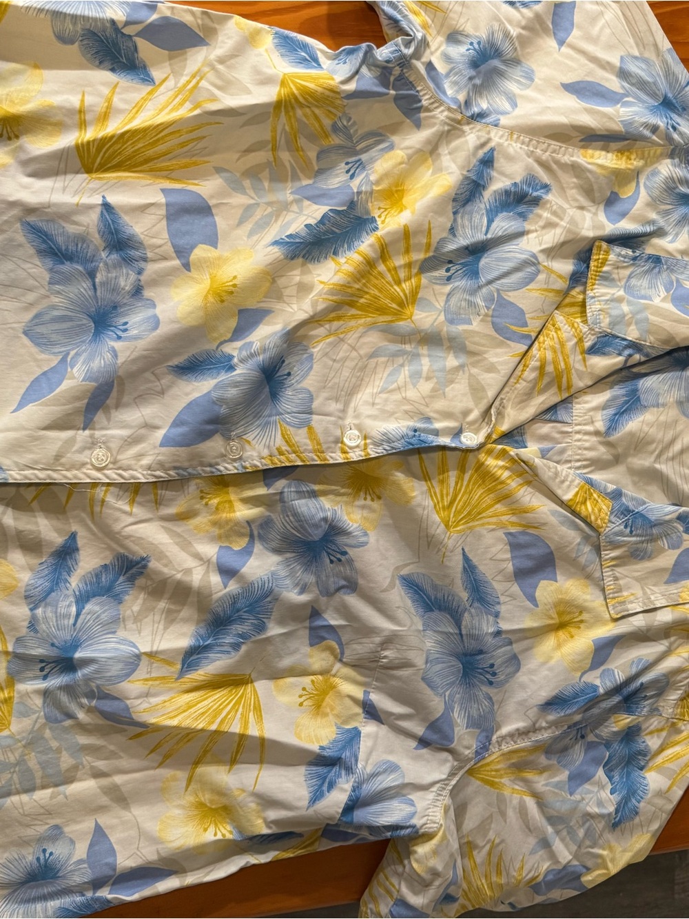 White Stag Blue and Yellow Floral Duvet Cover